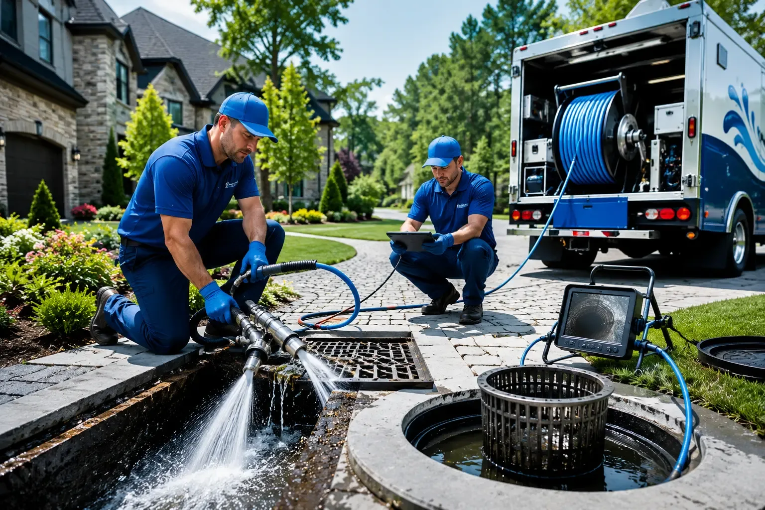 Local outdoor drain cleaning professionals in Clinton, MO